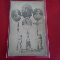 CARTE PHOTO ACROBATES - Musique Et Musiciens