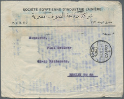 Egypt - Specialities: 1936 Crashmail: Envelope (flap Missing) Sent From "CAIRO 2 - Other & Unclassified