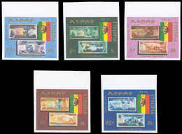 Ethiopia: 1988, ETHIOPIAN BANKNOTES - 5 Items; Plate Proofs For The Set, Text In - Ethiopia