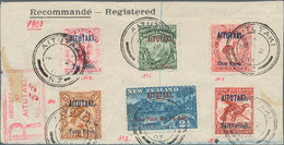 Aitutaki: 1905, Ava (1/2) Pene To Tai (1/-) Tiringi Complete Set On Registered P - Aitutaki