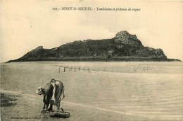 Mont St Michel * Tombelaine Et Pêcheuse De Coques * Pêche à Pied - Le Mont Saint Michel