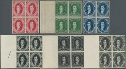 Argentina: 1864 And Later: Group Of 36 Reimpressions Of Rivadavia 5c, 10c And 15 - Other & Unclassified