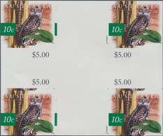 Australia: 1996. IMPERFORATE Cross Gutter Block Of 4 For The 10c Value Of The De - Mint Stamps