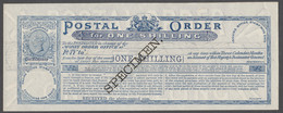 Great Britain - Postal Stationary: 1890 (ca): QV Postal Orders, 1st Series ½d- 2 - Sonstige