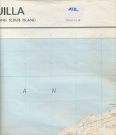 2 Maps Of Anguilla - Practical