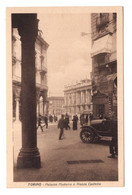 16523 "TORINO-PALAZZO MADAMA E PIAZZA CASTELLO"ANIMATA-VERA FOTO-CART. POST. NON SPEDITA - Palazzo Madama