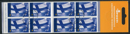 FINLAND 2002 National Flag Booklet  Used. Michel  1601 - Used Stamps