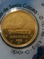 10 CENTS EURO ANDORRE 2015 UNC / SCELLEE DU COFFRET / EUROS CENT ANDORRA - Andorra