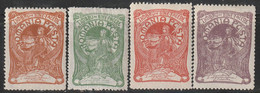 ROUMANIE - N°156/9 * (1905-06) Au Profit D'oeuvres De Bienfaisance. - Unused Stamps