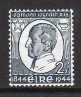 Ireland 1944 Single 2½d Stamp To Celebrate Death Centenary Of Edmund Rice In Mounted Mint - Ongebruikt