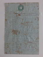 1927 Tax Fiscais PORTUGAL- Scriptophilie Certidão, Certificate W/ Various Tax Stamps - Ohne Zuordnung