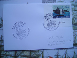 St Pierre & Miquelon, FDC 2022 La Mélanie - FDC