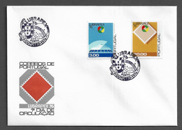 PORTUGAL FDC - 1976 Stamp Exhibition LUBRAPEX '76 - CARIMBO PORTO (FDC#252) - FDC