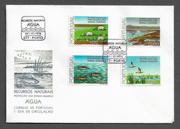 PORTUGAL FDC - 1976 Environmental Protection - CARIMBO PORTO (FDC#254) - FDC