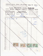 Facture - Cycles SPLENDOR, CEMKA, SUBLIME,... à SAINT - SERVAIS / Namur  En  1957 - Vélo,... (B305) - 1950 - ...