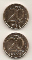 20 Frank 1997 Frans+vlaams * Uit Muntenset * FDC - 20 Francs