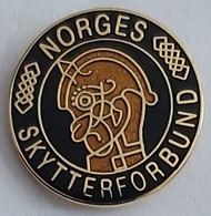 Norges Skytterforbund Norway Shooting Federation Association Union Archery PIN A7/5 A9/1 - Bogenschiessen