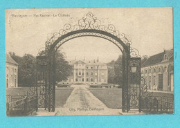 * Beerlegem - Beirlegem (Zwalm - Oost Vlaanderen) * (Uitg Mathys) Het Kasteel, Le Chateau, Castle, Schloss, Entrée, Rare - Zwalm