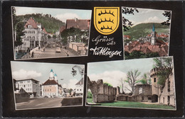 D-78532 Tuttlingen - Alte Ansichten - Straßenansicht - Cars - Marktplatz - Ruine (Echt Foto) - Tuttlingen