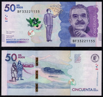 COLOMBIA - 2018 - $ 50.000 - ALMOST UNCIRCULATED. CONDITION 9/10 - NICE SERIAL NUMBER - Colombia