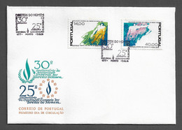 PORTUGAL FDC - 1978 30th An.of The Human Rights - CARIMBO PORTO (FDC#280) - FDC