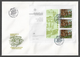 PORTUGAL FDCB - 1982 EUROPA Stamps - Historic Events - MADEIRA - CARIMBO FUNCHAL (FDCB#46) - FDC