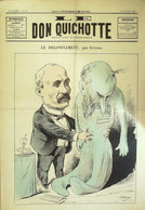 Don Quichotte 1885 N°579 Clémenceau, Jules Grévy Et Isabelle Par Gilbert Martin - Historia