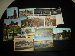 ALLEMAGNE AUTRICHE LOT DE 24 CARTES POSTALES (C.B) - Sammlungen & Sammellose