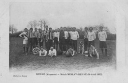 BIERNE - Match MESLAY-BIERNE - 20 Avril 1913 - Meslay Du Maine