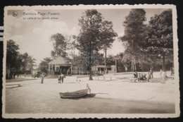 A405 FOSSES-LA-VILLE - BAMBOIS PLAGE - LE SABLE ET LES GRANDS ARBRES CIRCULÉE 1961 PHOTO PETIT - Fosses-la-Ville