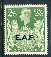 British Occ. Italian Colonies - Somalia - 1943-46 EAF - 2/6 Yellow-green HM (SG S9) - Somalia