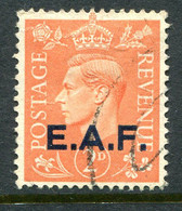 British Occ. Italian Colonies - Somalia - 1943-46 EAF - 2d Pale Orange Used (SG S2) - Somalie