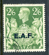 British Occ. Italian Colonies - Somalia - 1943-46 EAF - 2/6 Yellow-green Used (SG S9) - Somalië