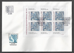 PORTUGAL FDCB - 1983 500th An.of Azulejos In Portugal - MOTIVO 12 - CARIMBO PORTO (FDCB#61) - FDC