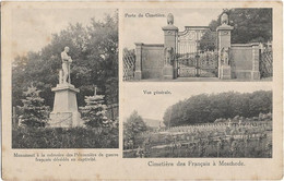 CPA - MESCHEDE - Multivues (cimetière Des Français, Vue Générale, Porte Du Cimetière, Monument Aux Morts - Meschede
