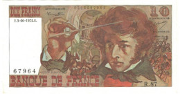 France, 10 Francs, Berlioz, 1974, 67964 R.87, NEUF, Fayette:63.7, KM:150a - 10 F 1972-1978 ''Berlioz''