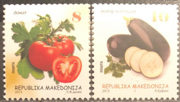 Macedonia, 2013, Mi: 678/79 (MNH) - Légumes