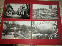 4 Reproductions De Carte Postale Ancienne De Bolbec 76 - Bolbec