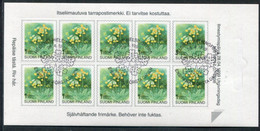 FINLAND 1999 Definitive: Plants Sheetlet Used  Michel  1477 FB - Usati