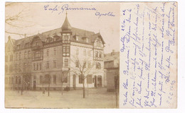 D-14000   APOLDA : Cafe Germania ( RPPC ) - Apolda