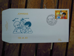 OCB Nr 2707 Jommeke Gil Nys  Strip BD Comic Cartoon FDC - 1991-00