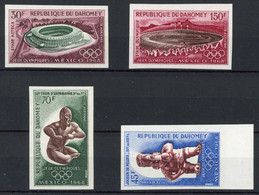 Olympische Spelen 1968 , Dahomey - Zegels Postfris - Verano 1968: México