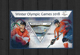 Olympische Spelen 2018 , Mozambique - Blok Postfris - Winter 2018: Pyeongchang