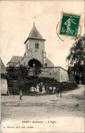 Herpy-L'Arlésienne Canton Château-Porcien L'Eglise Church Petit Village Ardennes 08360 Cpa Voyagée En B.Etat - Sonstige & Ohne Zuordnung