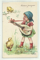 BUONA PASQUA ILLUSTRATA A.BASSI -NV  FP - Ostern