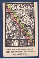 CPA [75] Paris > Arrondissement > Arrondissement: 18 Commune Libre De Montmartre Non Circulé - Arrondissement: 18