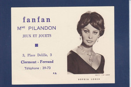 Calendrier 1960 Cinéma Clermond Ferrand Non Plié Sophia Loren - Kleinformat : 1941-60