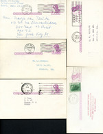 UX48 UPSS S66A+C 5 Postal Cards Used 1963-68 - 1961-80