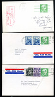 UX55 UPSS S73 3 Postal Cards Champaign IL+ Orlando FL To Germany 1969-70 - 1961-80