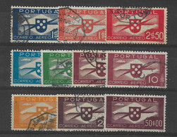 Portugal Yvert Et Tellier PA 1/10 Oblitéré - Used Stamps